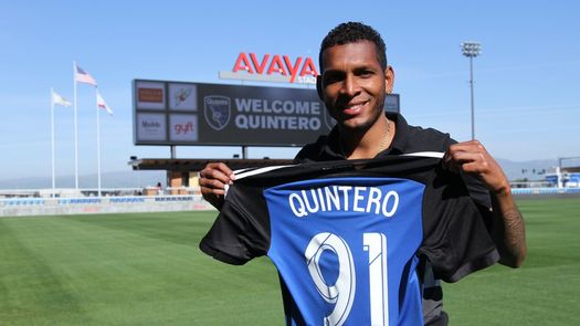 Alberto Quintero oficialmente nuevo jugador del San Jose Earthquakes
