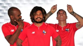 Presentación de la camiseta de Panamá para su primer Mundial