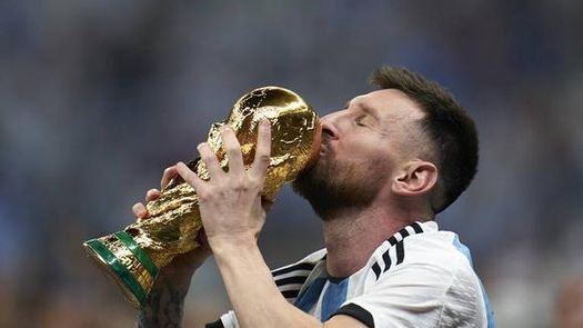 Messi al salón de la fama del Maracaná