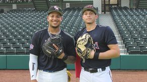 Los prospectos panameños Eduardo Tait (izq.) y Adrián Sugastey (der.) serán piezas claves en el equipo de Panamá para el Premundial U23. Foto: Aurelio Ortiz