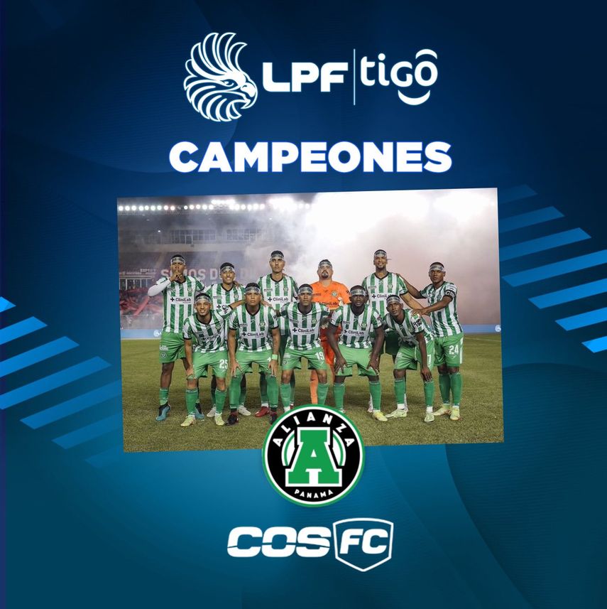 Alianza FC celebra su primera estrella.&nbsp;