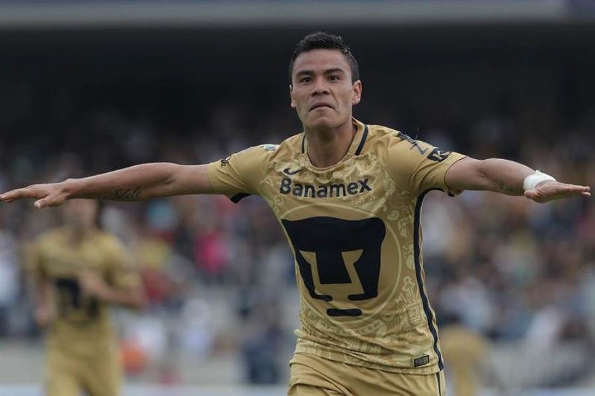 Chileno Felipe Mora y mexicano Barrera le dan a Pumas triunfo sobre Veracruz