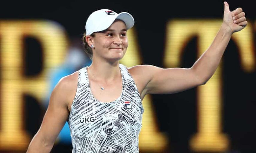 Ash Barty se convirtió en la primera australiana en alcanzar la final de singles del Australian Open en 41 años.
