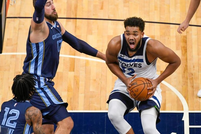 120-108: Los Grizzlies se imponen con facilidad a unos Wolves sin Ricky Rubio