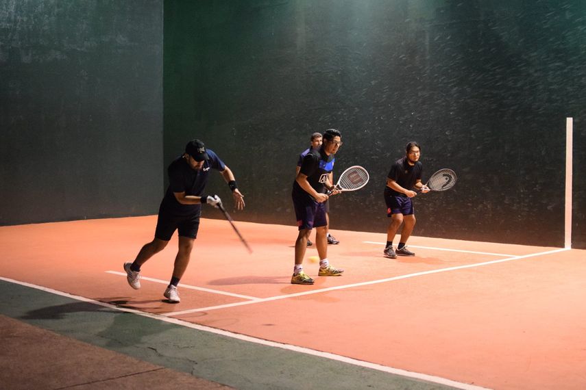 Partidos de impacto en las finales del Frontenis