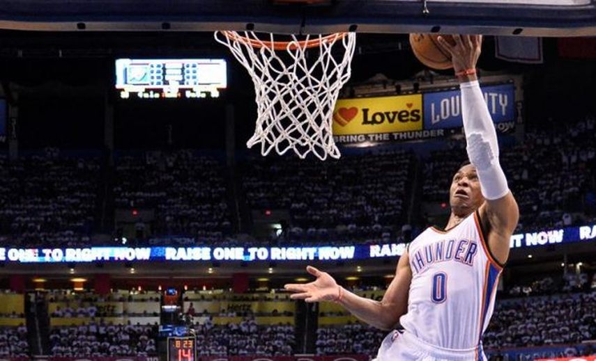 112-92. Westbrook conduce el triunfo de los líderes Thunder