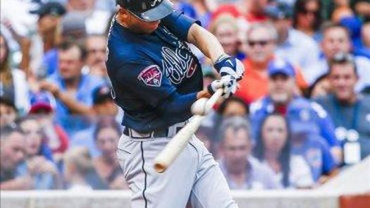 3-2. Simmons remolca con sencillo el triunfo de los Bravos