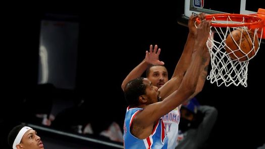 109-116. Durant celebra la llegada de Harden con triunfo de Nets ante Knicks