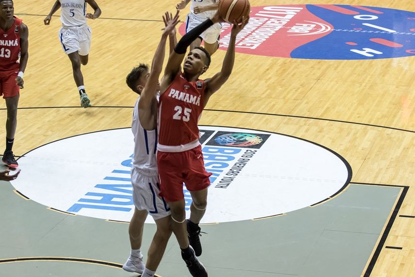 Panamá le gana a Islas Vírgenes y se queda con el quinto lugar del Centrobasket U17