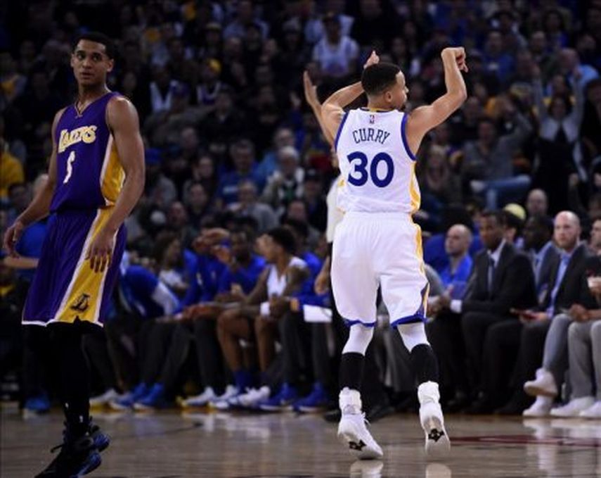 116-98. Curry y Warriors despiden a Bryant del Oracle Arena con derrota