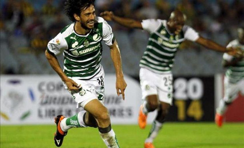 4-1. El Santos Laguna pasa por encima del Monterrey y lo golea