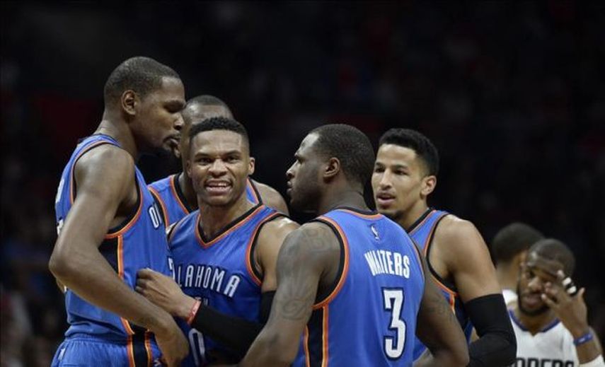 131-123. Westbrook vuelve a ser el líder ganador de los Thunder