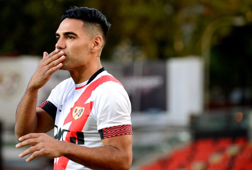 Falcao, suplente del Rayo, ante un Getafe con cinco defensas