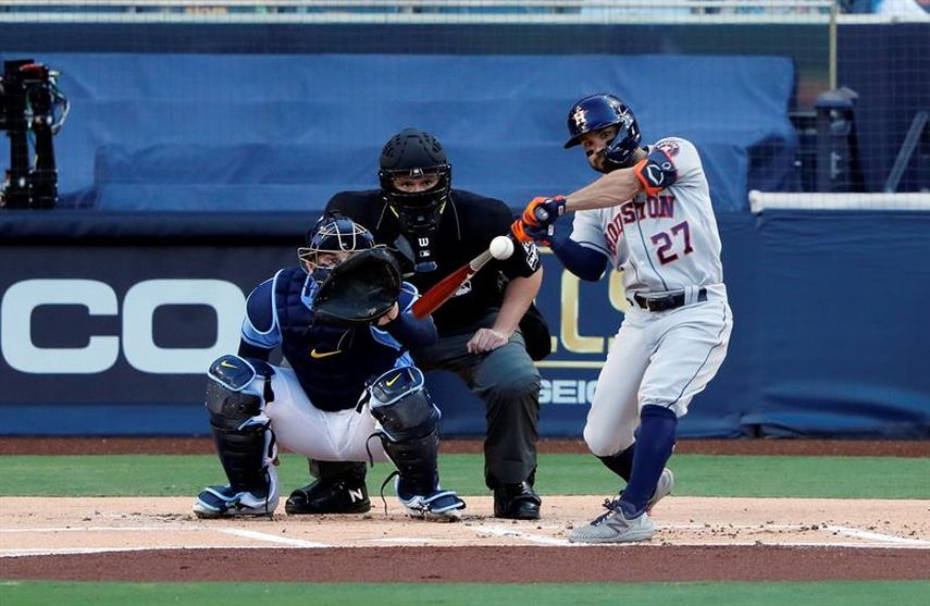 López impone marca con sus nudillos; Castro pega dos jonrones; Altuve uno