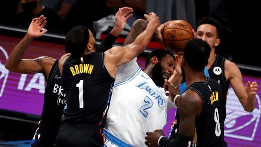 101-126: Unos Lakers en cuadro y sin Gasol dan la campanada en Brooklyn