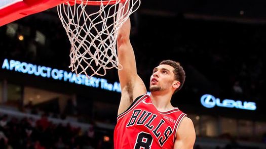 92-118. Zach LaVine tuvo su noche buena con 39 puntos y ganan los Bulls