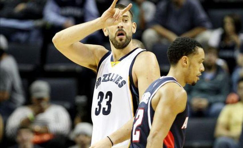 Marc Gasol pudo con los Cavaliers sin James, ganaron los Lakers sin Bryant