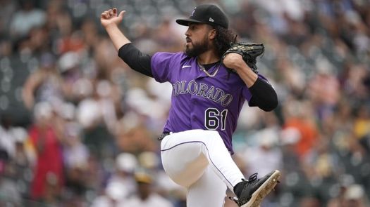 El derecho Justin Lawrence está jugando su tercera temporada con los Rockies de Colorado, equipo que le dio el puesto de cerrador hace unas semanas. Foto: Archivo