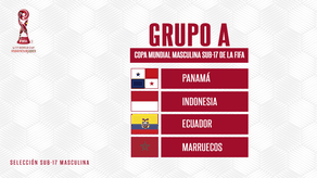 Panamá conoce sus rivales para el Mundial Sub17 de Indonesia