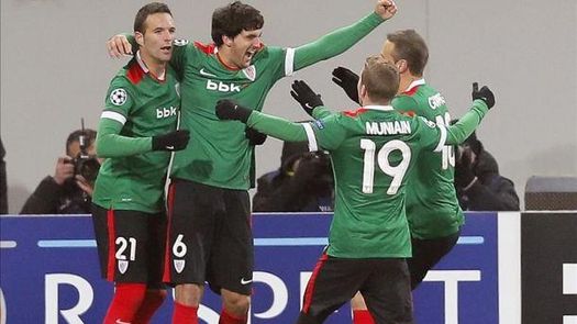 0-1. El Athletic gana en Ucrania y apunta a la Liga Europa