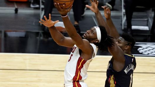 Zion Williamson arrolla a Heat; festival encestador de Doncic y Antetokounmpo