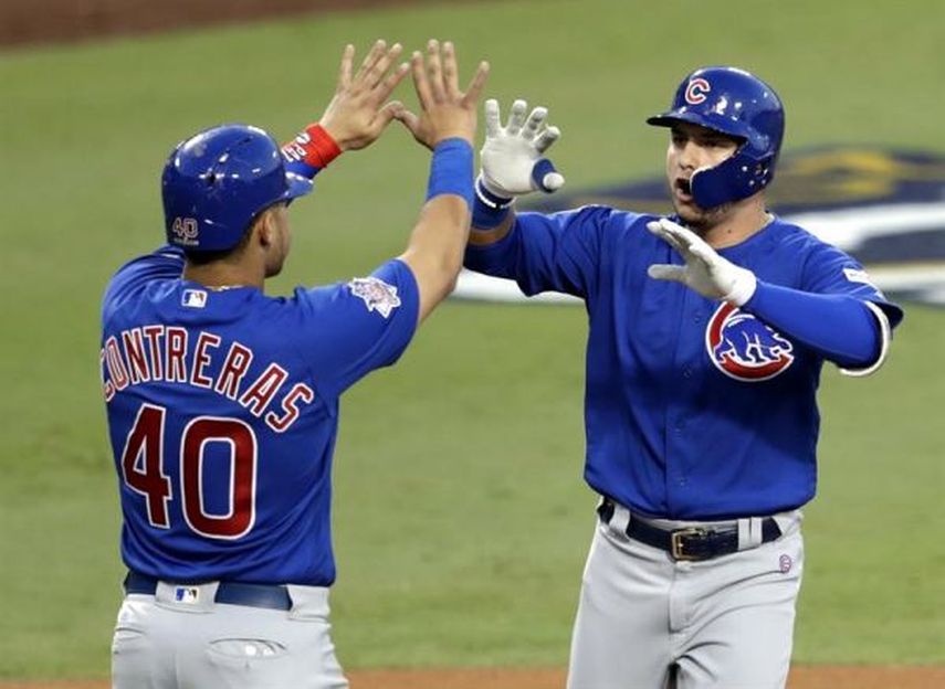 2-1. Almora define con sencillo el triunfo de los Cachorros
