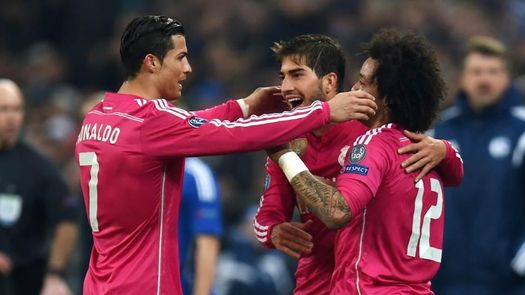 0-2. Cristiano y Marcelo disfrazan el tedio del Real Madrid