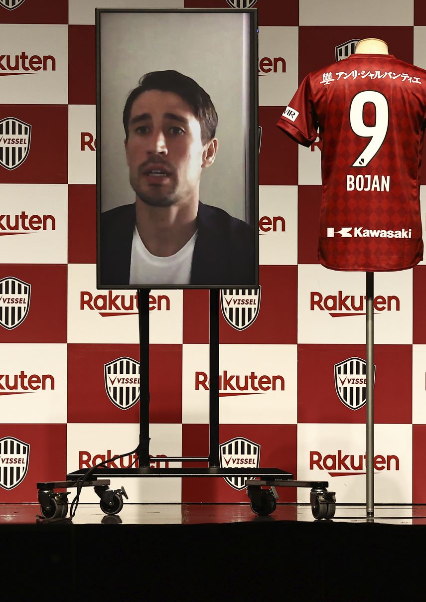 Bojan Krkic se muestra muy motivado en su presentación con el Vissel Kobe