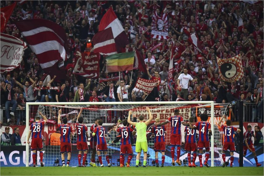 6-1. El Bayern pasa con goleada a semifinales y aleja los fantasmas