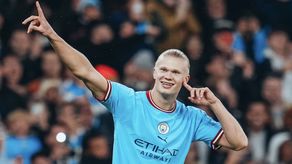 Haaland consolida liderato como máximo goleador de la Premier League de Inglaterra con otro hat-trick