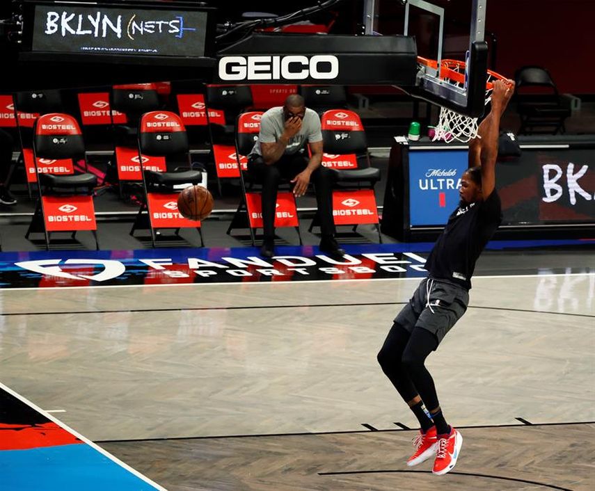 Kevin Durant será baja con los Nets para el partido ante los Pelicans