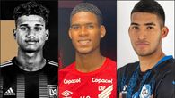 Herbert (c), Ryce (d) y Díaz (i). 