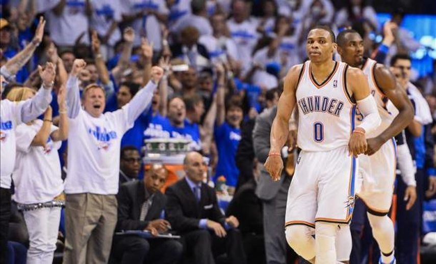 Westbrook causa baja al menos un mes por una fractura en la mano