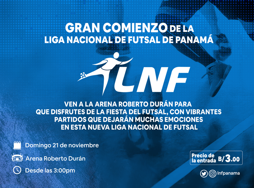 Arranca la Liga Nacional de Futsal de Panamá