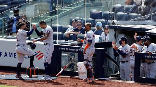 6-3. Altuve pega grand slam y Correa jonrón para los Astros