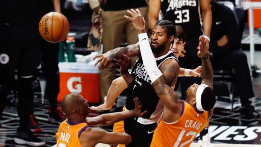 106-92. Paul George lidera primer triunfo de Clippers ante Suns