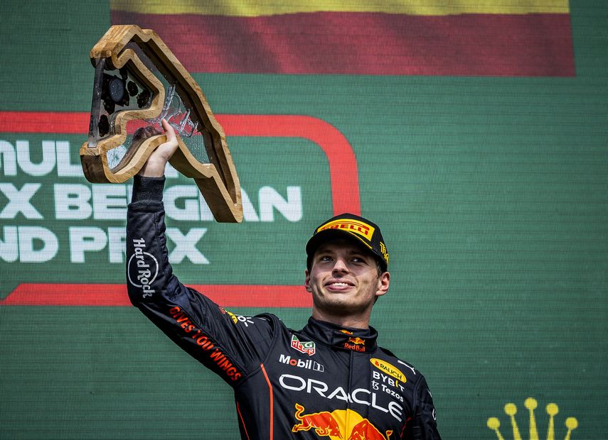 Max Verstappen gana el GP de Bélgica y acaricia el Mundial