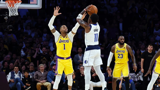 Kyrie Irving dio la victoria a los Mavericks ante los Lakers