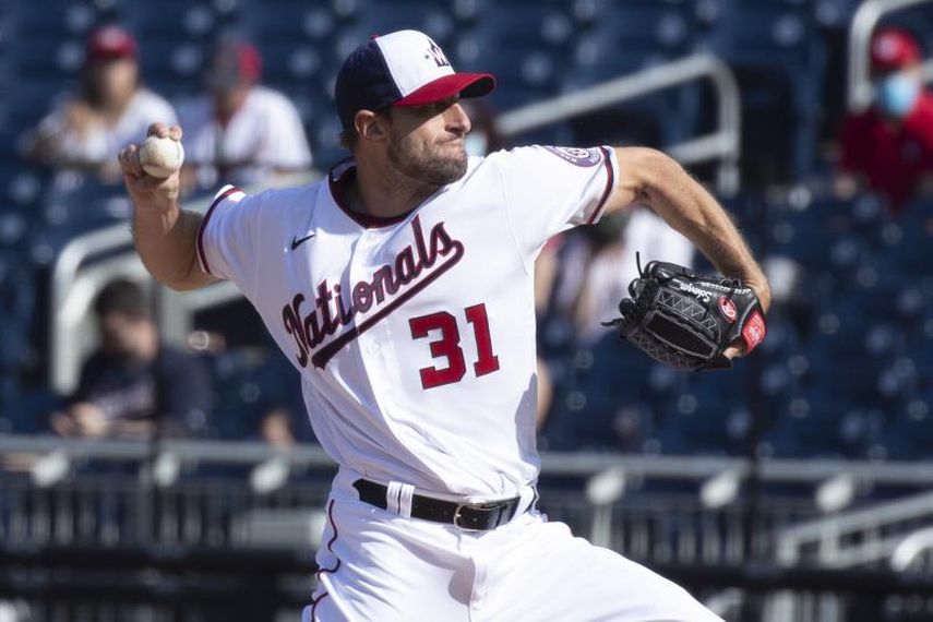 3-1. Scherzer brilla en la que pudo ser su última salida con los Nacionales