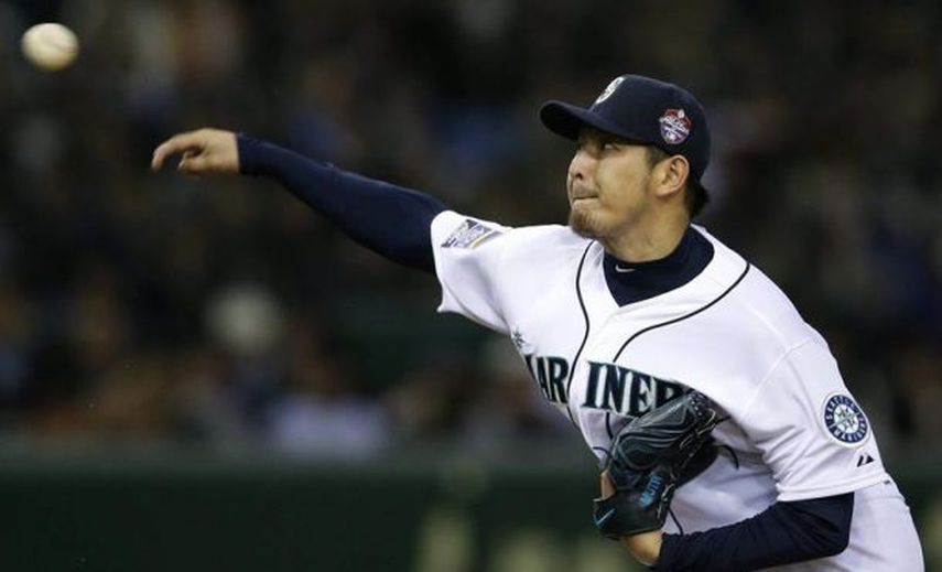 3-2. Iwakuma lanza con clase y supera a los Atléticos