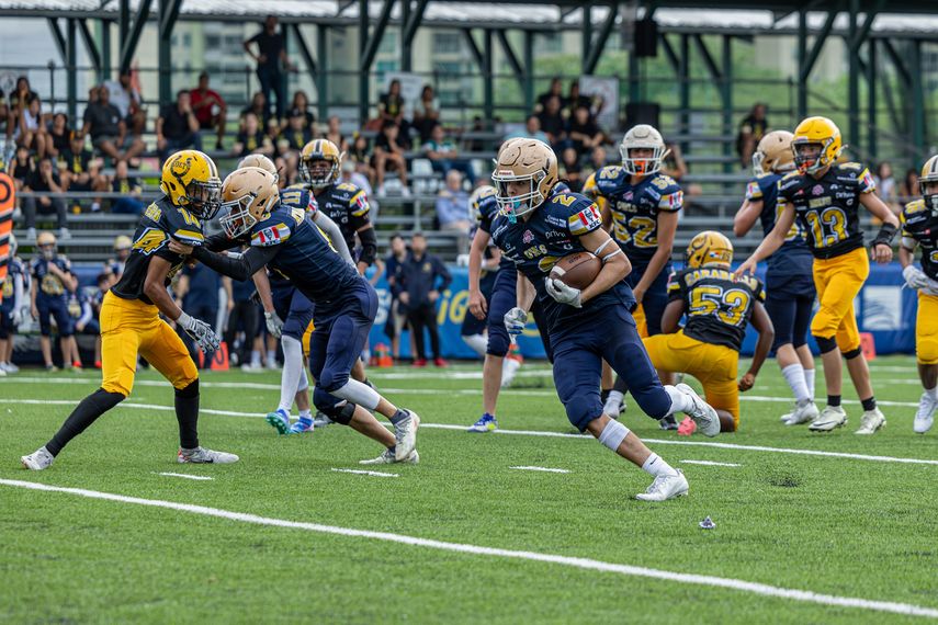 La séptima fecha de la temporada 2025 de la Kiwanis Football League (KFL) en la división Contact Juvenil Masculino