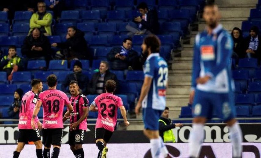 3-2. El Espanyol remonta al Tenerife y pasa a octavos