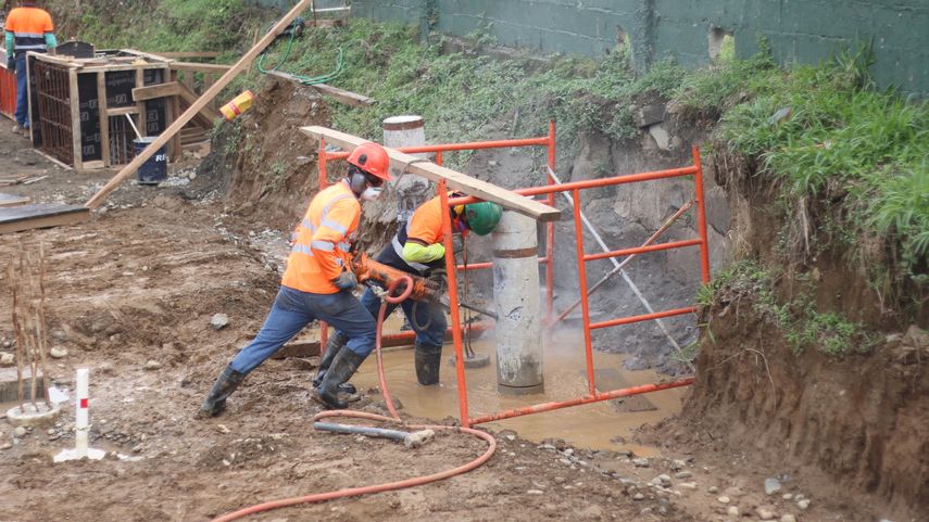 La construcción del nuevo Calvin Byron sigue su buen paso