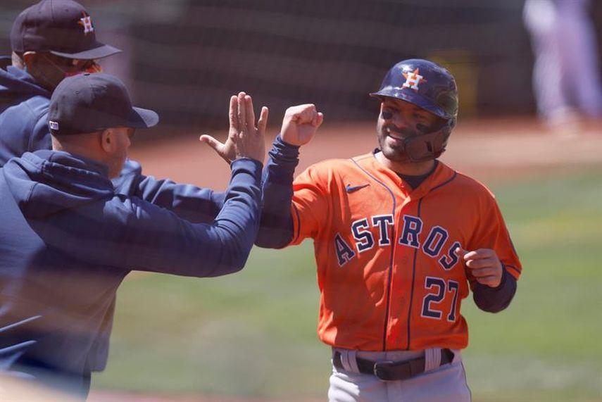 8-4. El boricua Maldonado encabeza el triunfo de los Astros, nuevos líderes