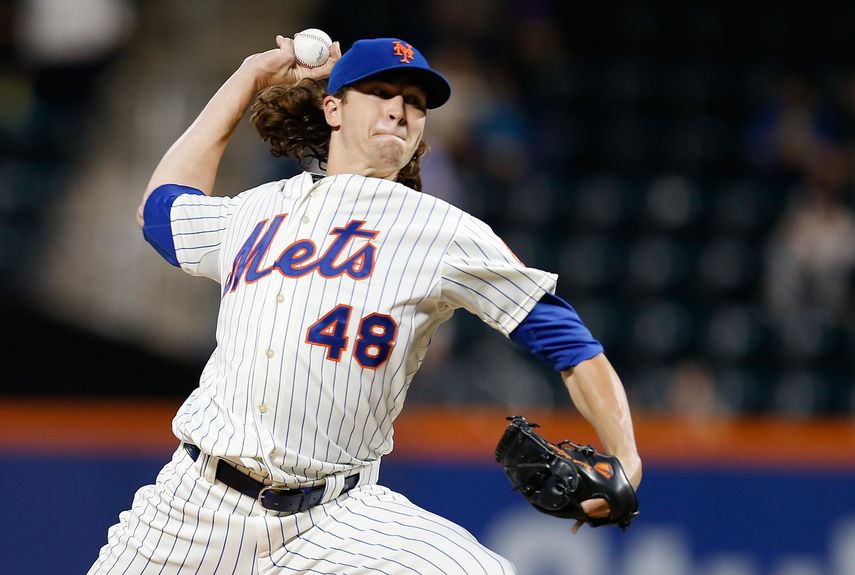 DeGrom empató la marca de ponches consecutivos en las Grandes Ligas