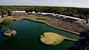 El hoyo 17 de TPC Sawgrass, una de las icónicas imágenes de The Players Championship