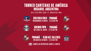 Panamá sub-17 dirá presente en el Torneo Canteras de América
