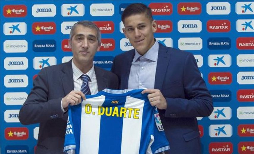 Óscar Duarte: Sería un sueño marcar un gol al Madrid