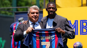 Dembélé renueva con el Barcelona