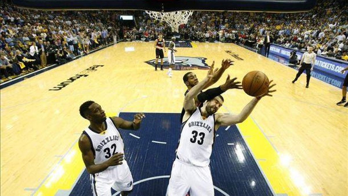 99-93. Un Marc Gasol estelar llevó a los Grizzlies a las semifinales